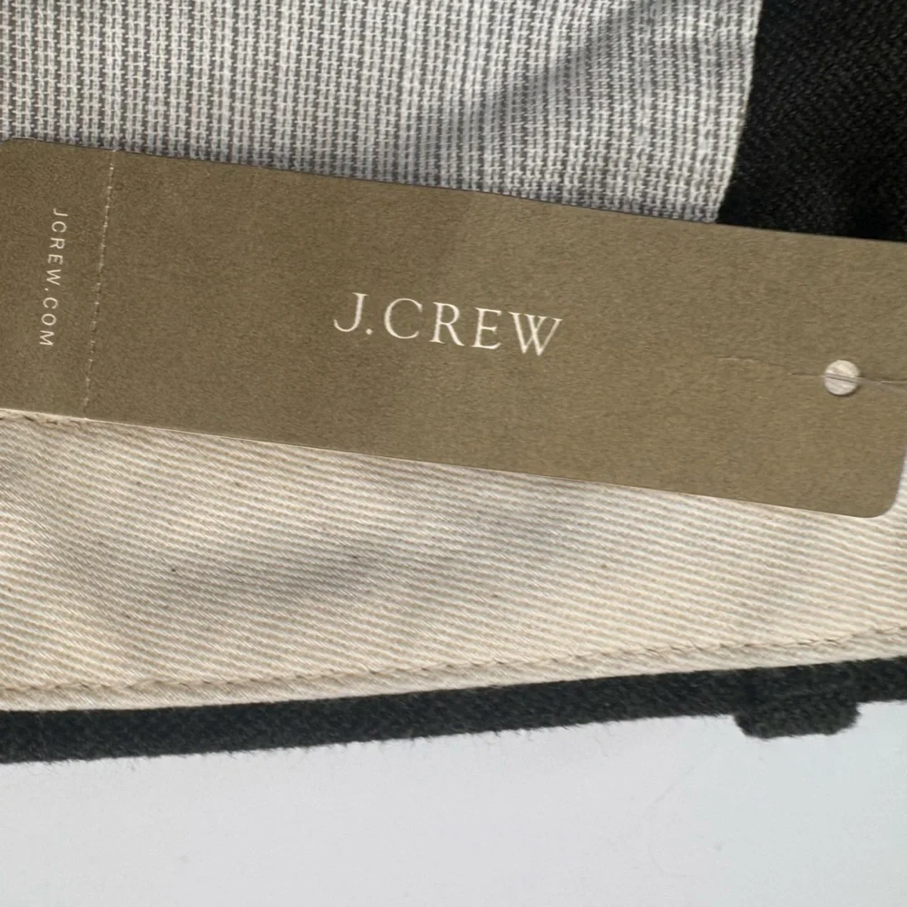 NEW J.Crew 484 Pants Men's Size 33 Green Slim Fit Stretch Casual Straight Preppy
